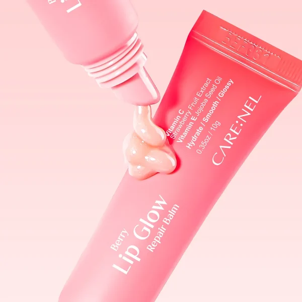 1760705420223 Care:Nel Berry Lip Glow Repair Balm 10g