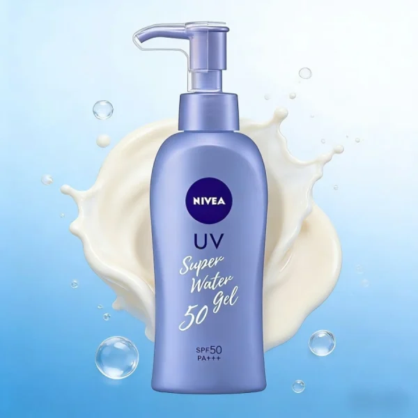 Nivea UV Super Water Gel Sunscreen SPF50 PA+++ 140gm