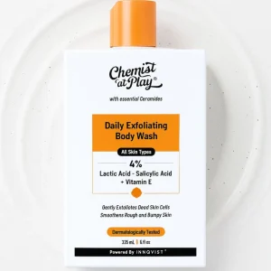 Chemist At Play 4 Percent Lactic + Salicylic Acid+ Vitamin E Body Wash 236ml